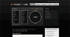 Desktop Screenshot of musictouse.com